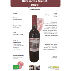 54- Rivesaltes Grenat 2020